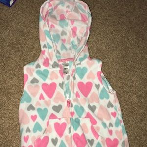 Carter’s sleeveless fleece jacket